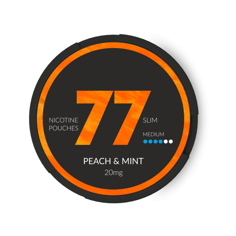 77 Woreczki Nikotynowe Peach %26 Mint Medium