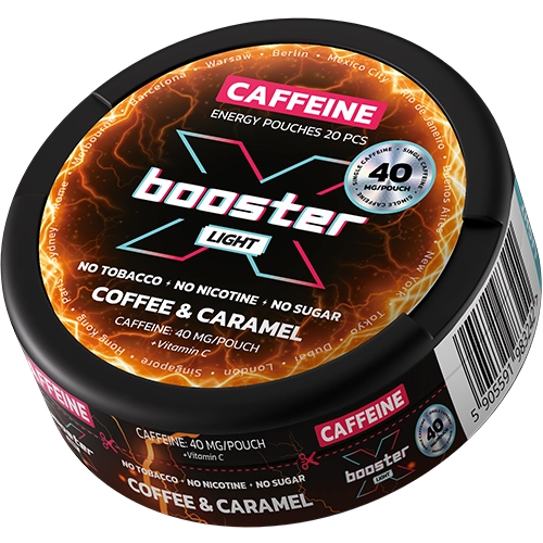 X-Booster Woreczki Energetyczne Coffe%26Carmel 40mg