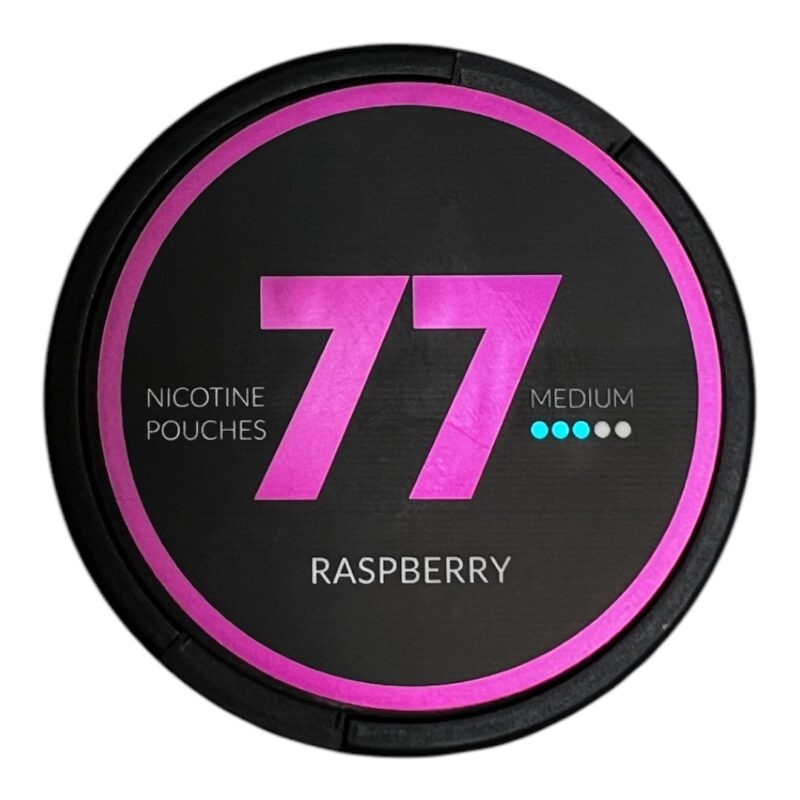 77 Woreczki Nikotynowe Raspberry Medium