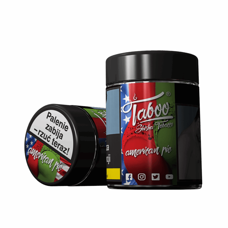 Taboo Tytoń do Shishy American Pie 50 g Aromat: podwójne jabłko