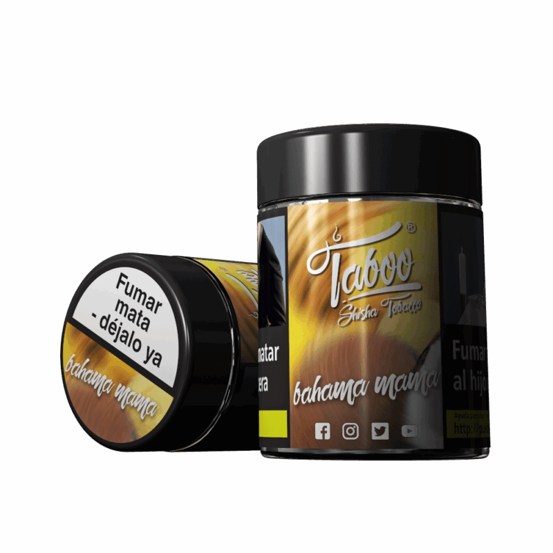 Taboo Tytoń do Shishy Banana Mama 50g Aromat: banan, ananas, kokos