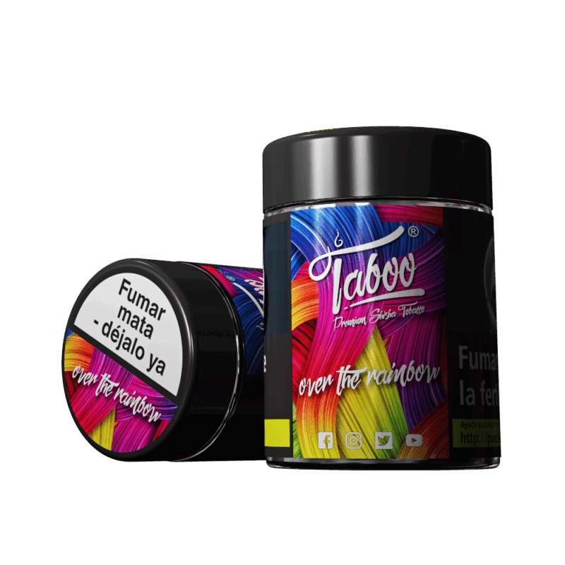 Taboo Tytoń do Shishy Over the Rainbow 50 g : gruszka, mięta