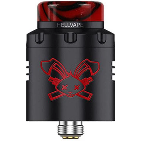 Atomizer HellVape Dead Rabbit V3 RDA (Black Red)