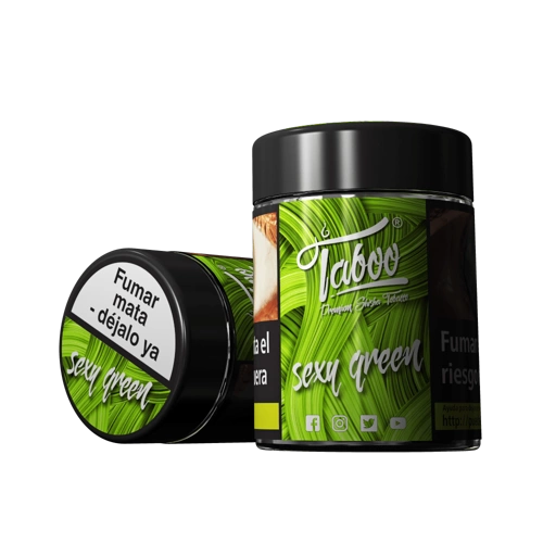 Taboo Tytoń do Shishy Sexy Green 50 g : Łagodna mięta