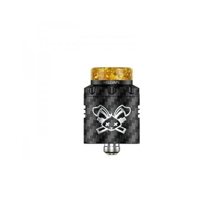 Atomizer HellVape Dead Rabbit V3 RDA Black Gold