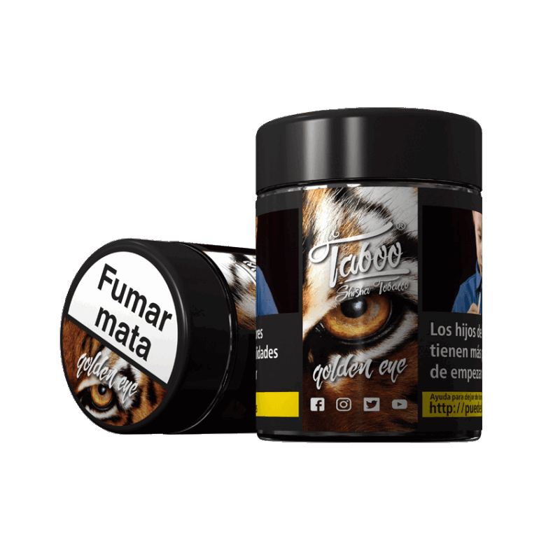 Taboo Tytoń do Shishy Golden Eye 50 g: zielone jabłko, ice