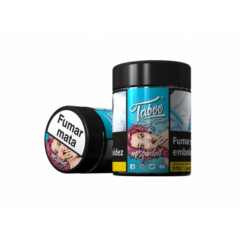 Taboo Tytoń do Shishy Misguided 50 g: liczi, jagoda, limonka