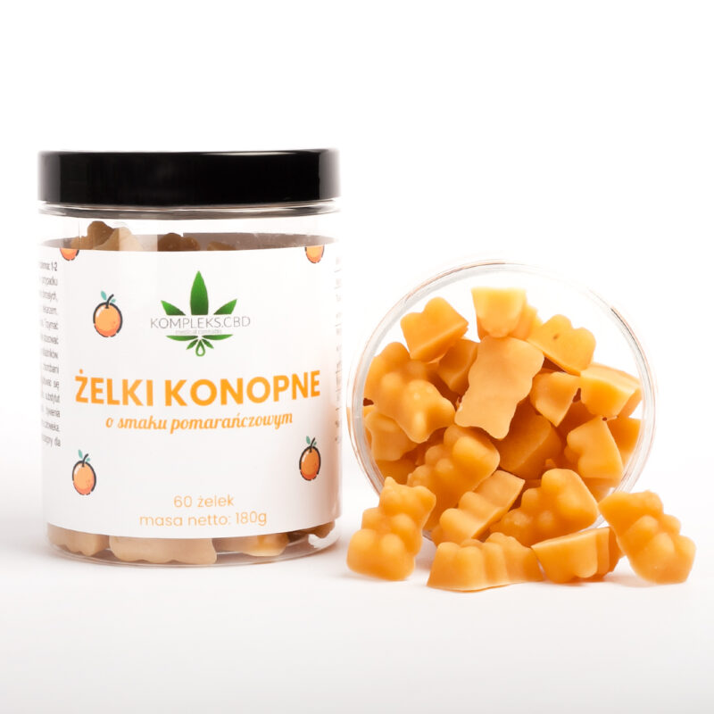 Żelki CBD Czech CBD Pomarańcza