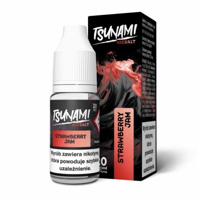 Tsunami Salt 20mg 10ml (Strawberry Jam)