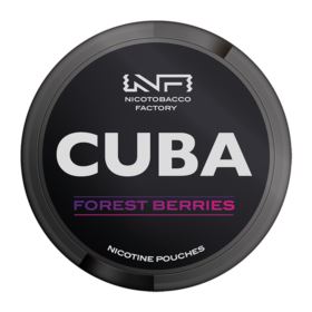 Woreczki Nikotynowe CUBA Black 66mg (Forest Berries)